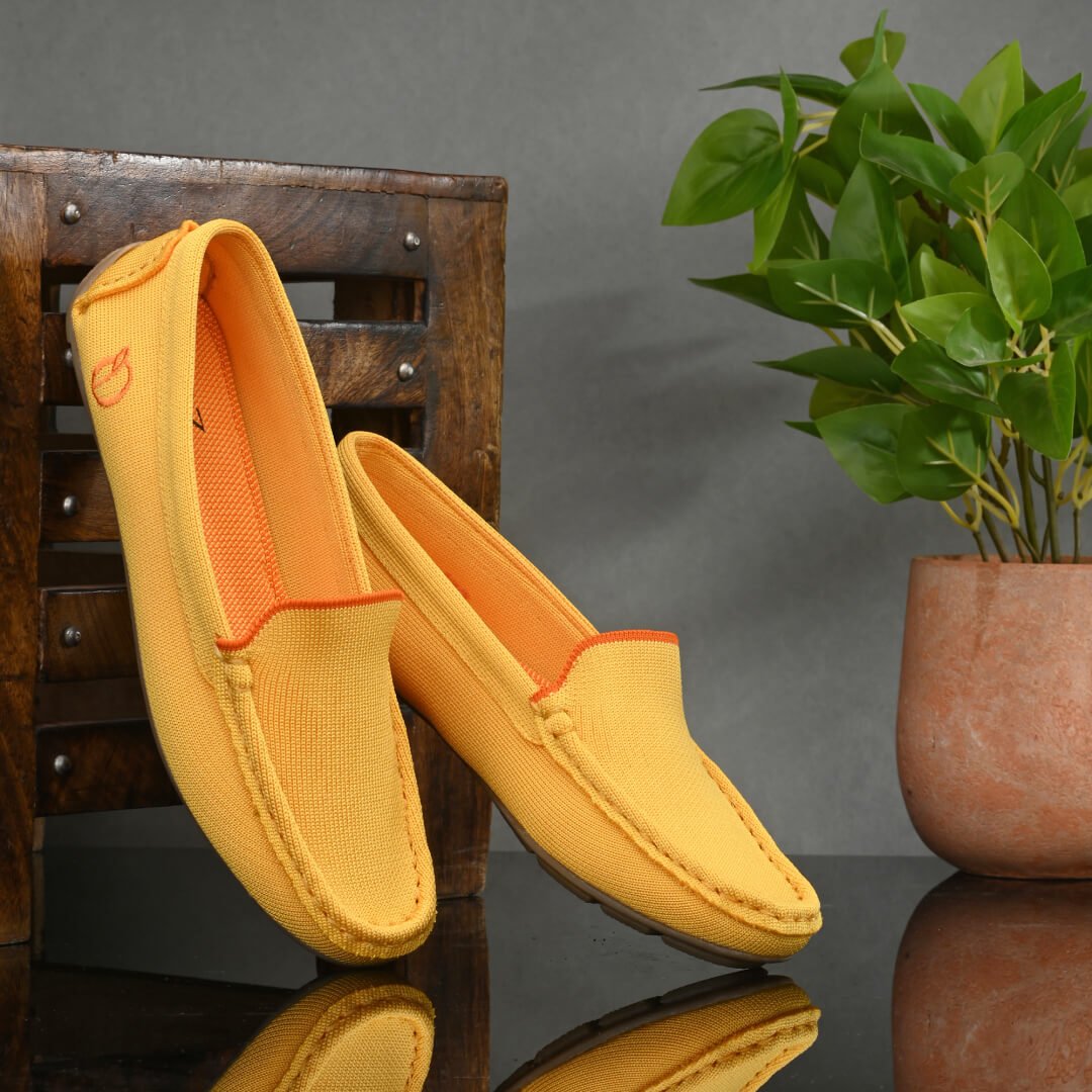 The Woman Loafer - Yellow - Rioz Store