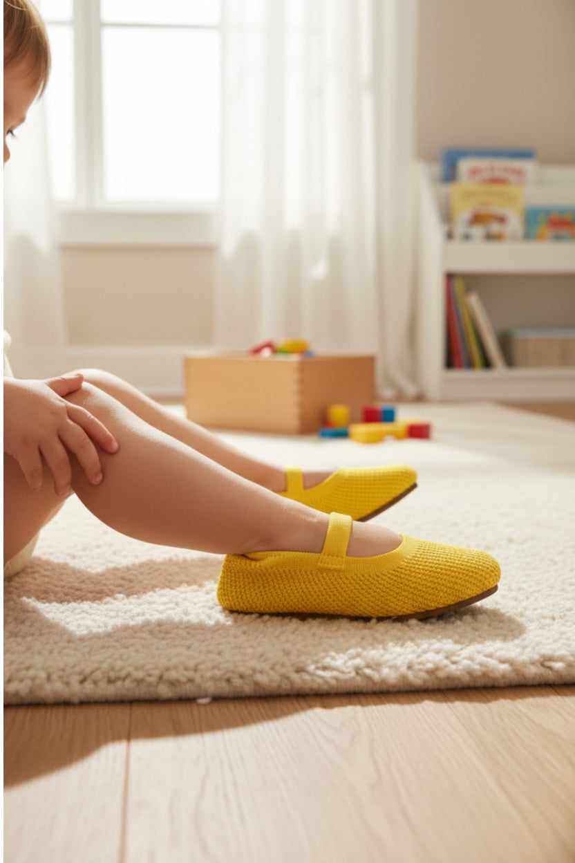 The Kids Square Toe Mary Janes