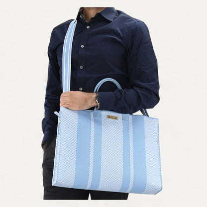 Zoro- Office/Messenger Bag- Blue - Rioz Store